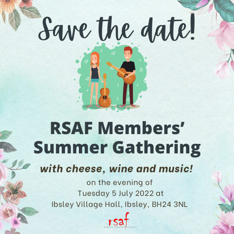 RSAF Members’ Summer Gathering Ringwood School Arts Foundation